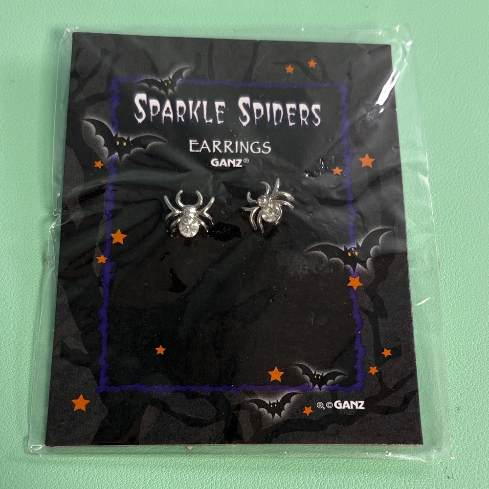 Gang Surgical Steel Spider Earrings, Halloween Earrings, Woman Earrings